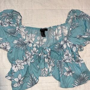 forever 21 crop shirt
